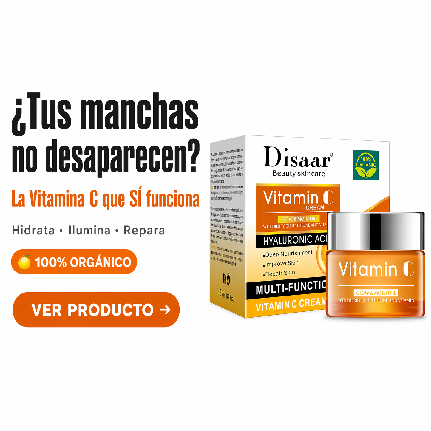 Crema Facial Vitamina C Disaar