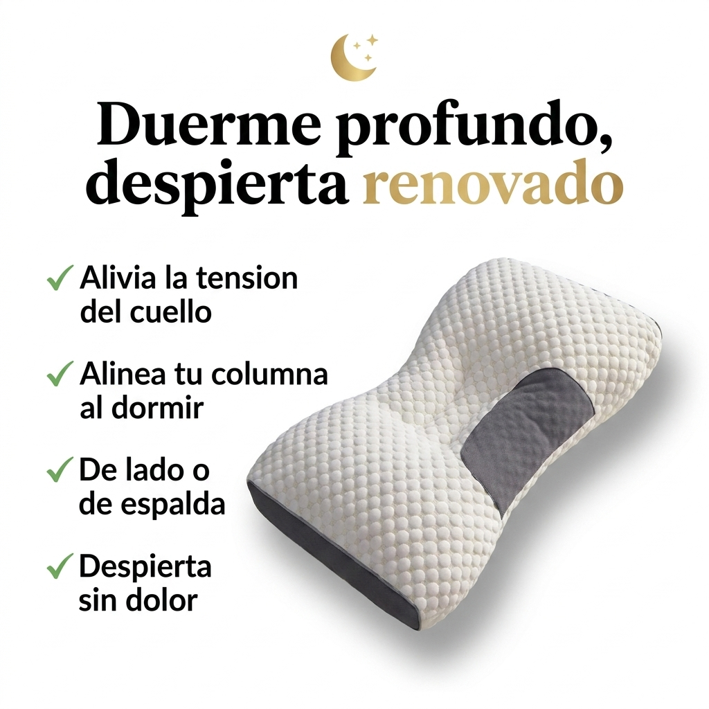 Almohada Cervical Ergonomica 1pcs
