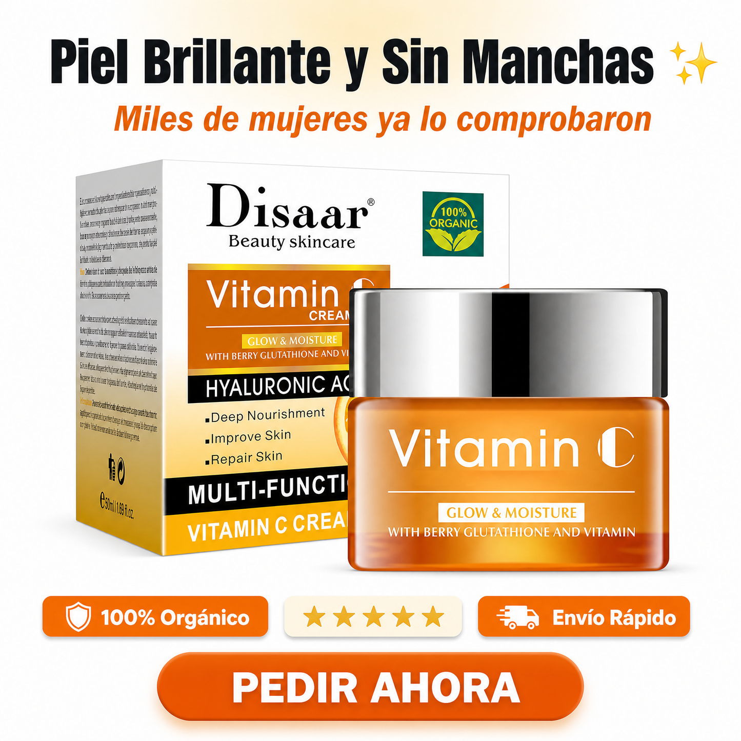 Crema Facial Vitamina C Disaar