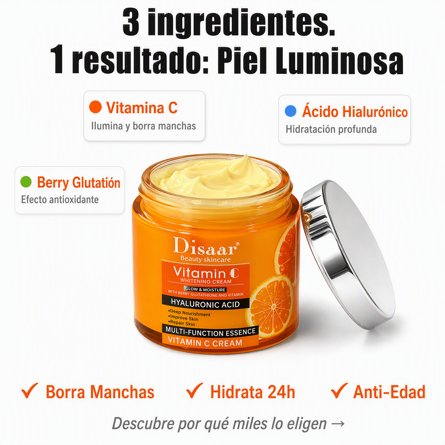 Crema Facial Vitamina C Disaar