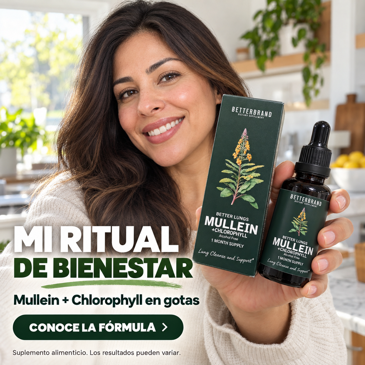 BETTERBRAND MULLEIN DETOX PULMONAR 60 ML