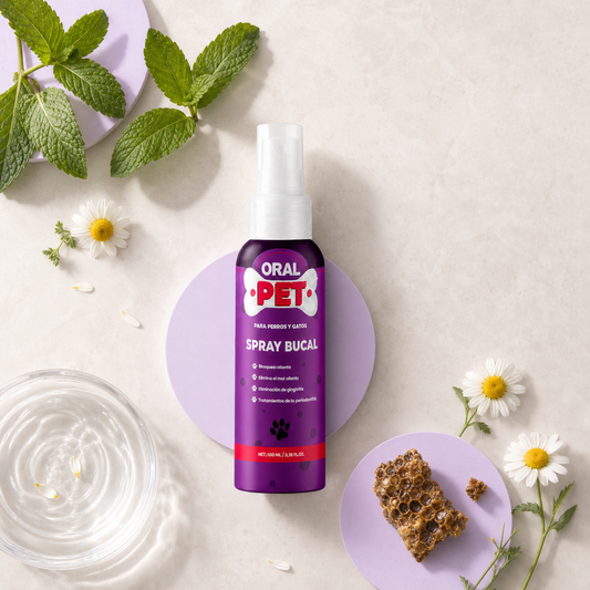 Oral Pet Spray Bucal Limpiador Mascotas