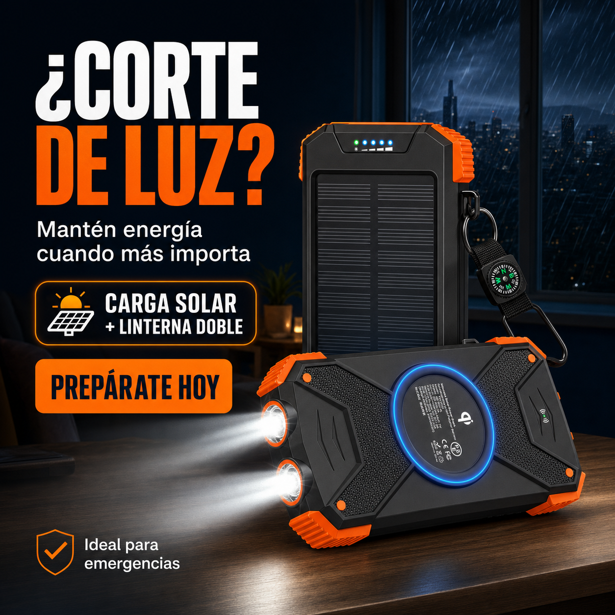 Cargador Solar Power Bank
