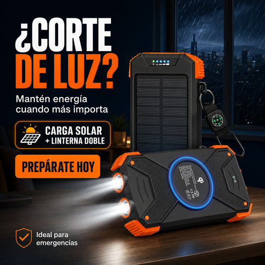 Cargador Solar Power Bank