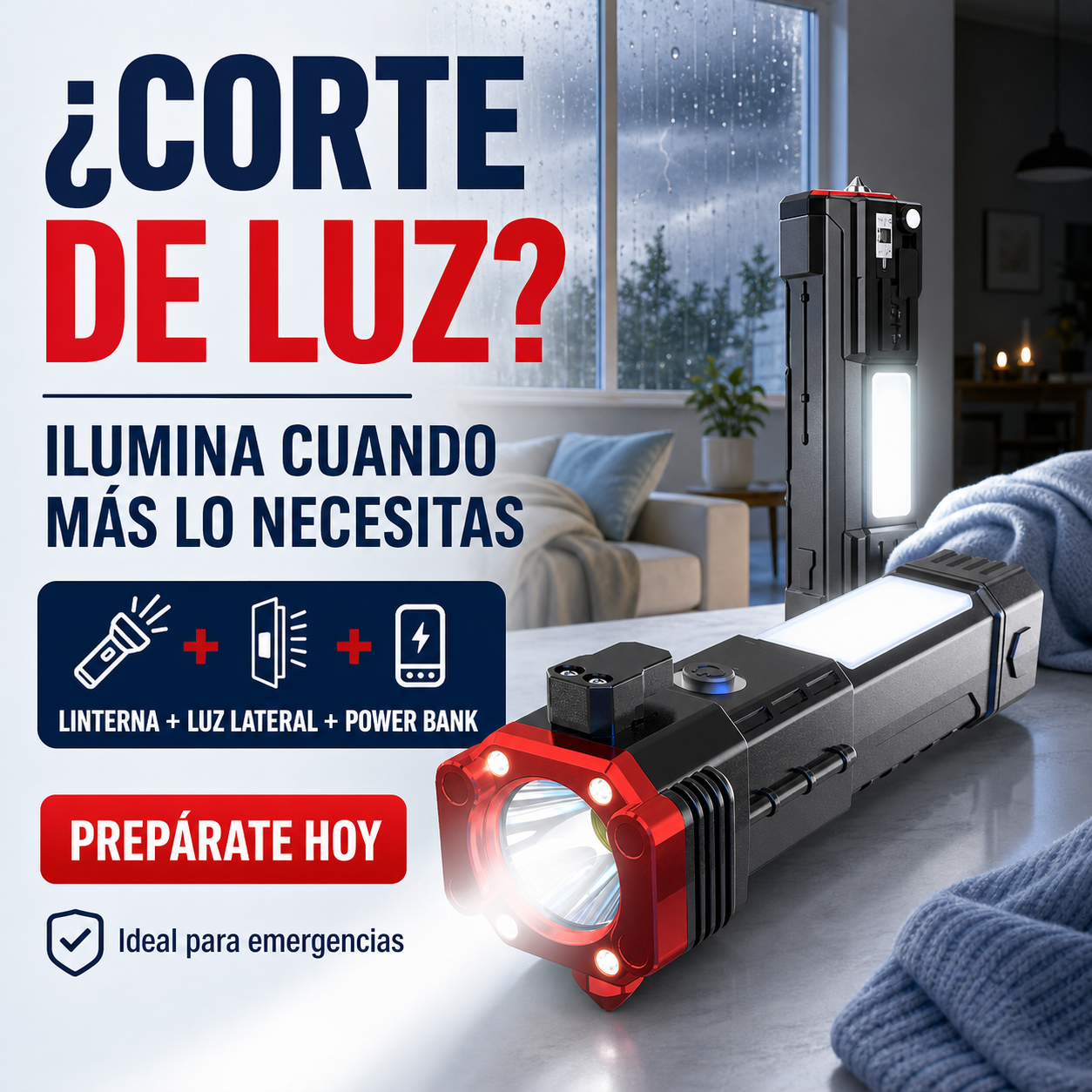 promo 2 und linterna 4 en 1