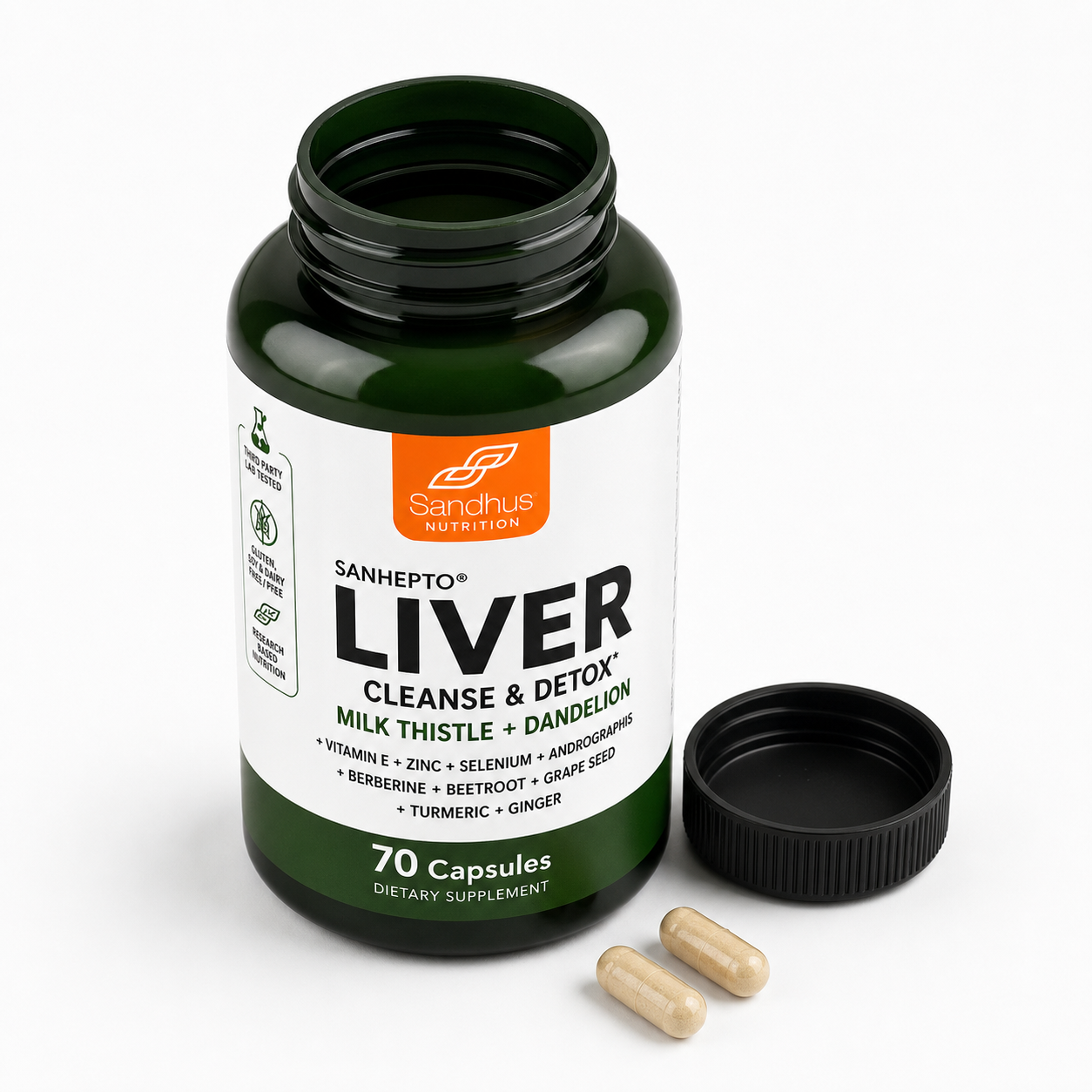 Liver Detox Limpieza Hepática Cardo Mari