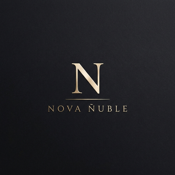 Logo NOVA ÑUBLE N dorada