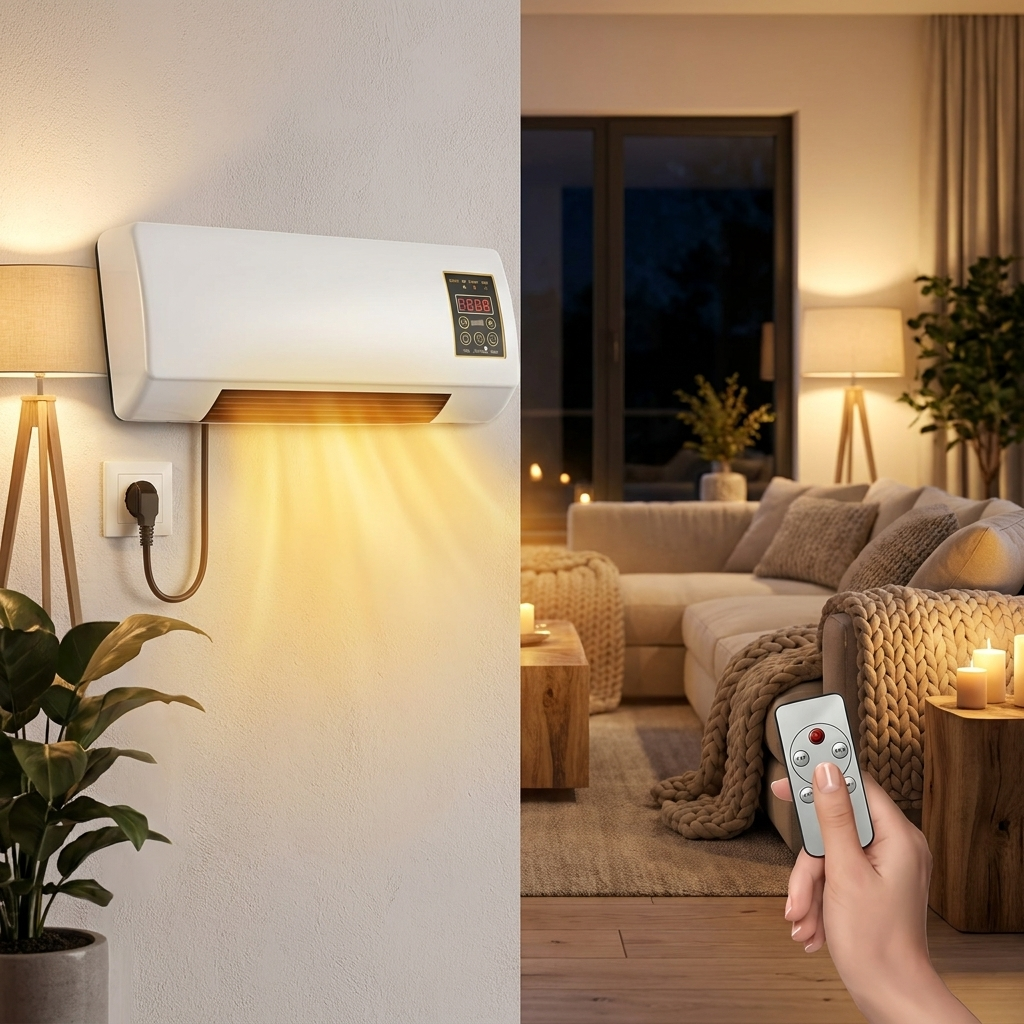 CalorMax Pro en living acogedor de invierno