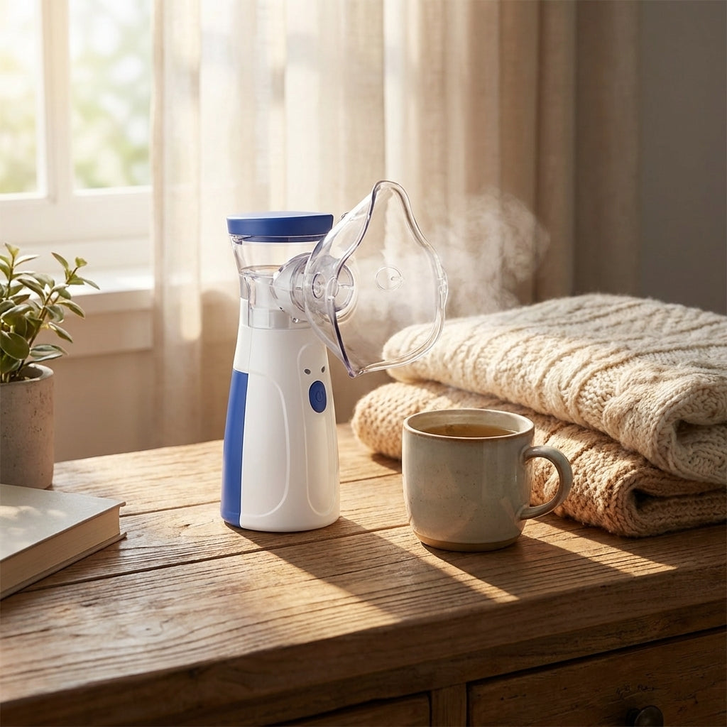 RespiClean en dormitorio acogedor