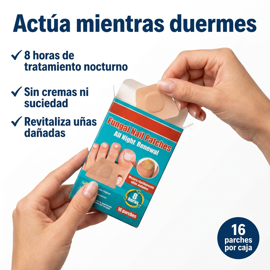 PARCHE UÑAS ANTIHONGOS PACK 5 CAJAS