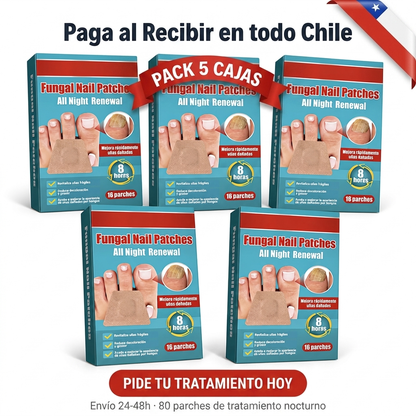 PARCHE UÑAS ANTIHONGOS PACK 5 CAJAS