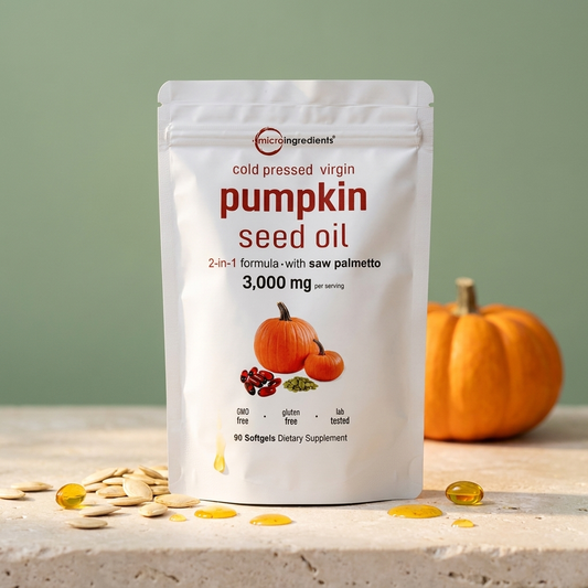 Aceite de Semilla de Calabaza + Saw Palmetto frasco 90 cápsulas